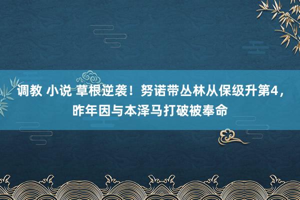 调教 小说 草根逆袭！努诺带丛林从保级升第4，昨年因与本泽马打破被奉命